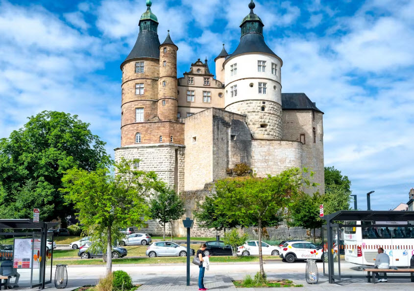 Château Montbéliard Wurtemberg, France